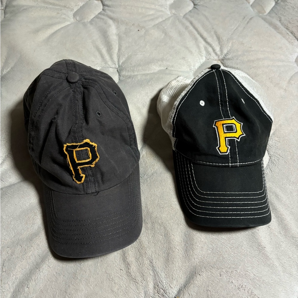 Pittsburgh Pirates hat bundle nice!
